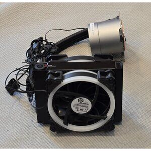 CyberpowerPC Dual-Fan LED  Liquid Cooler DF1202512SEMN with Radiator USED